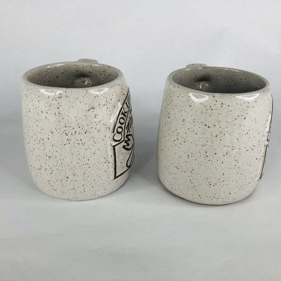 2 Kellogg Company Mugs Cook Up A Winner With Kelloggs Pottery Mugs Brown Vintage - Picture 3 of 7